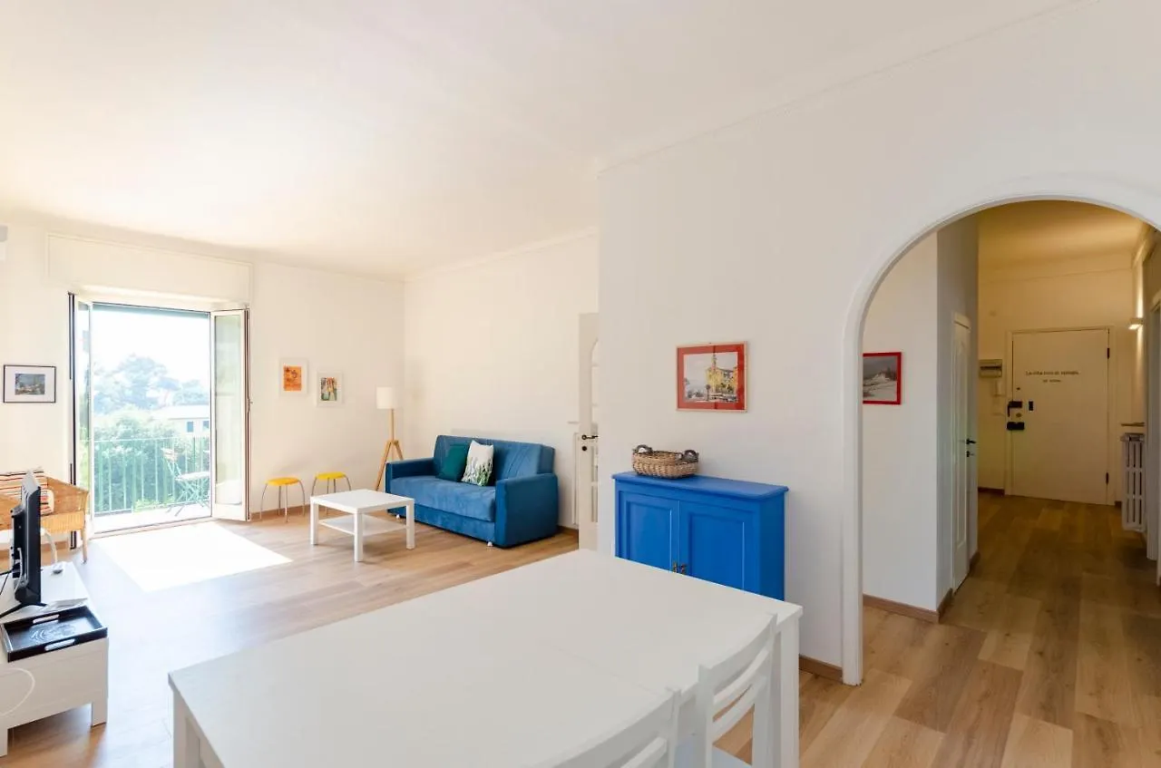 Joivy Bright Apt For 5, Near Beach, In Camogli 0*,
